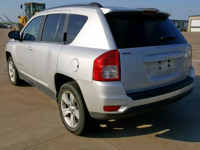 1J4NT1FA9BD180698 - 2011 JEEP COMPASS SP ვერცხლისფერი ფოტო 3