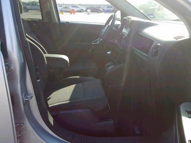 1J4NT1FA9BD180698 - 2011 JEEP COMPASS SP ვერცხლისფერი ფოტო 5