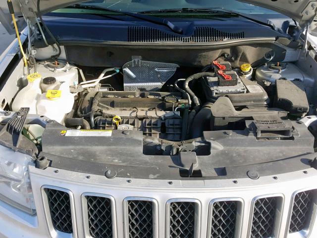 1J4NT1FA9BD180698 - 2011 JEEP COMPASS SP ვერცხლისფერი ფოტო 7