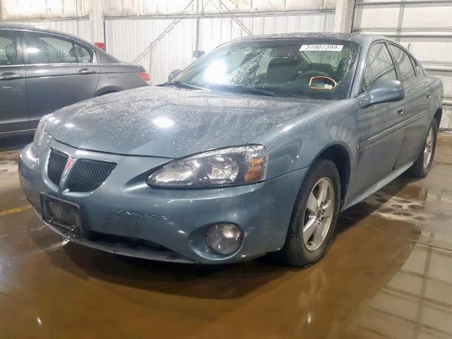 2G2WP552X61267838 - 2006 PONTIAC GRAND PRIX BLUE photo 2