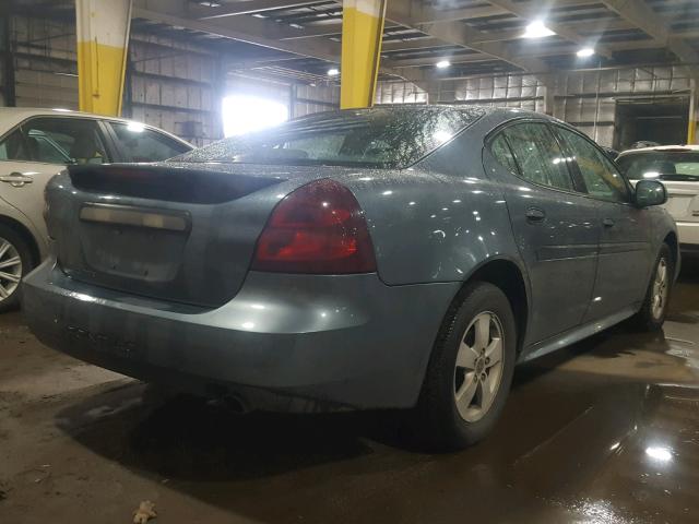 2G2WP552X61267838 - 2006 PONTIAC GRAND PRIX BLUE photo 4