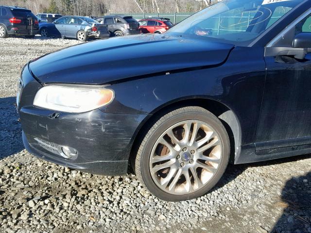 YV1AH852771033386 - 2007 VOLVO S80 V8 BLACK photo 9