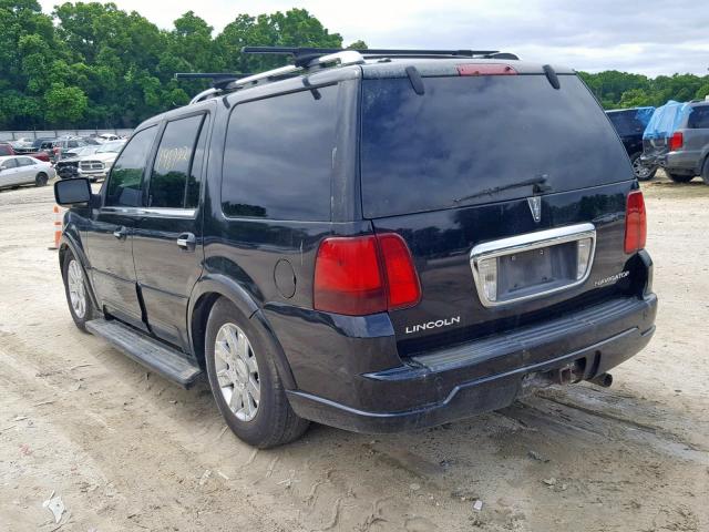5LMFU27R24LJ11502 - 2004 LINCOLN NAVIGATOR 黑色 照片 3