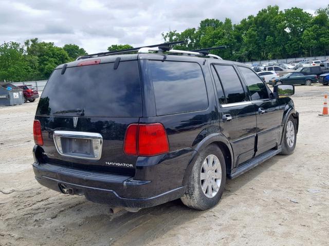 5LMFU27R24LJ11502 - 2004 LINCOLN NAVIGATOR 黑色 照片 4