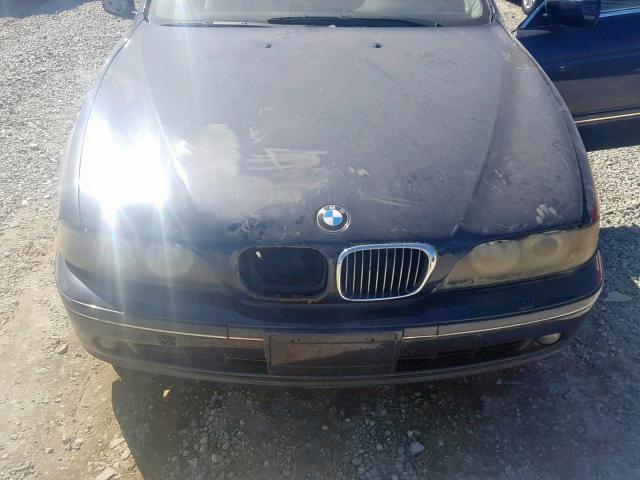 WBADN63492GM74170 - 2002 BMW 540 I AUTO BLUE photo 7
