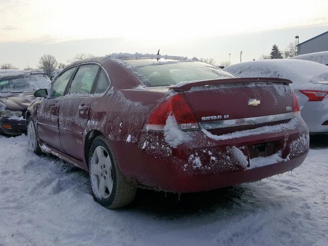 2G1WV58K181347926 - 2008 CHEVROLET IMPALA 50TH ANNIVERSARY  photo 3