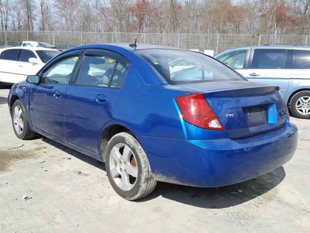 1G8AL55F56Z144129 - 2006 SATURN ION LEVEL BLUE photo 3
