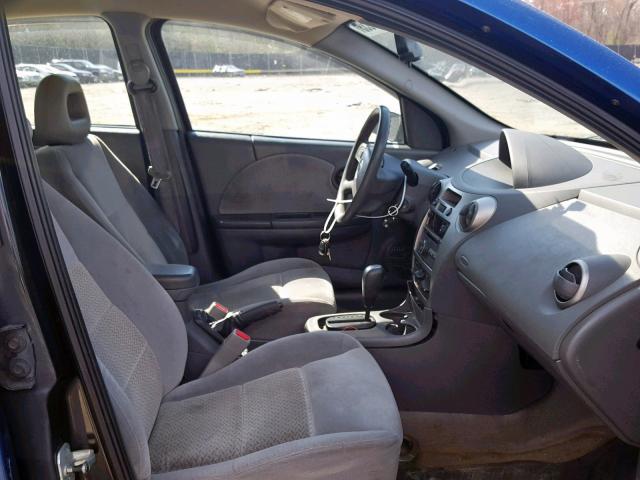 1G8AL55F56Z144129 - 2006 SATURN ION LEVEL BLUE photo 5