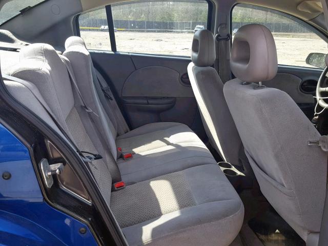 1G8AL55F56Z144129 - 2006 SATURN ION LEVEL BLUE photo 6