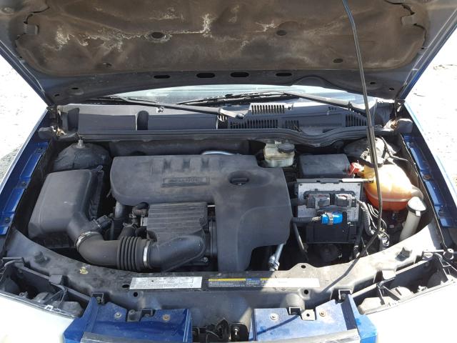 1G8AL55F56Z144129 - 2006 SATURN ION LEVEL BLUE photo 7