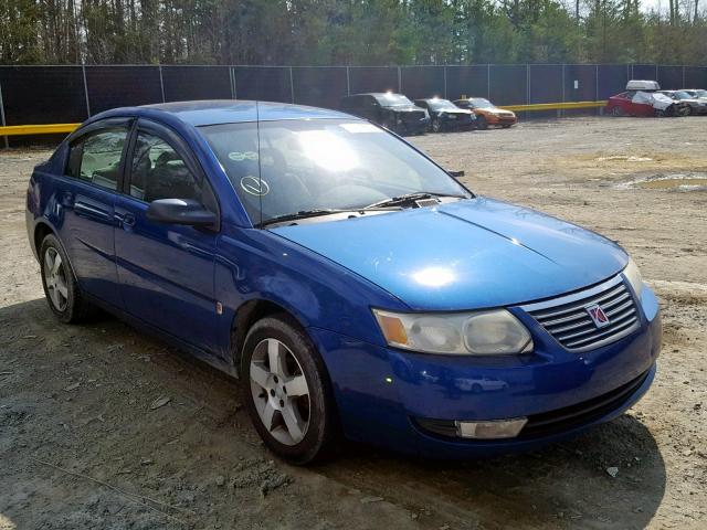 1G8AL55F56Z144129 - 2006 SATURN ION LEVEL BLUE photo 9