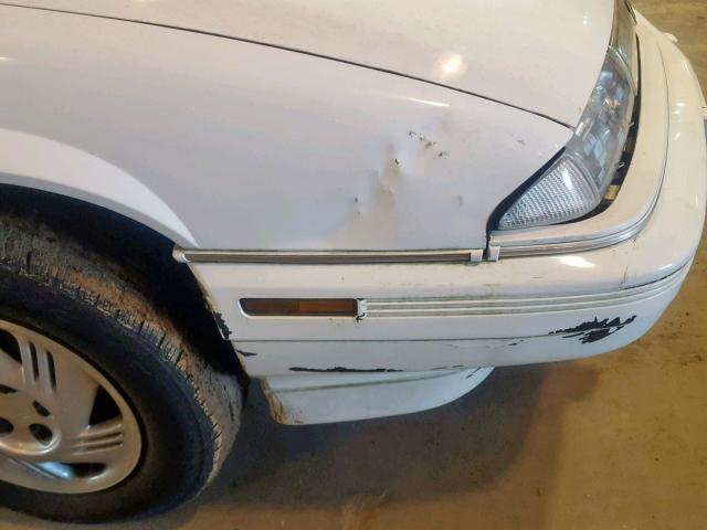 1G2WJ52M9RF223429 - 1994 PONTIAC GRAND PRIX WHITE photo 9