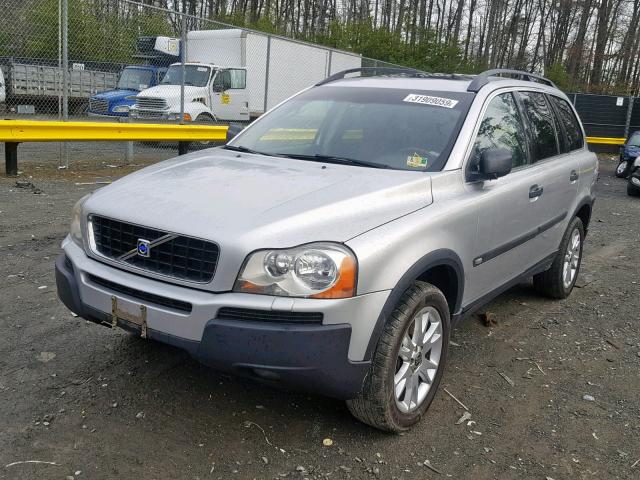 YV1CM911151171008 - 2005 VOLVO XC90 T6 SILVER photo 2