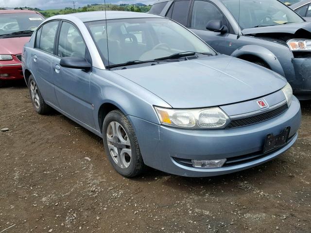 1G8AK52F13Z143210 - 2003 SATURN ION LEVEL BLUE photo 1
