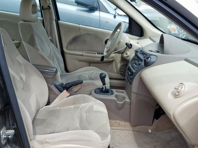 1G8AK52F13Z143210 - 2003 SATURN ION LEVEL BLUE photo 5