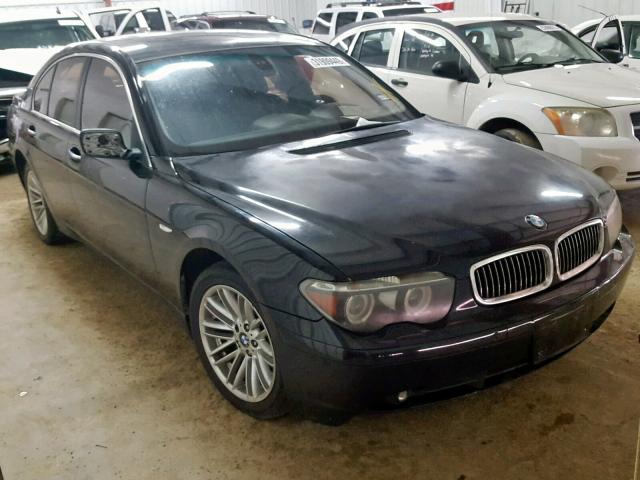 WBAGL63545DP75379 - 2005 BMW 745 I BLACK photo 2