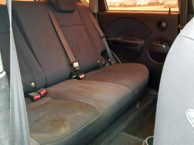 KL1TD66607B705483 - 2007 CHEVROLET AVEO BASE ლურჯი ფოტო 6