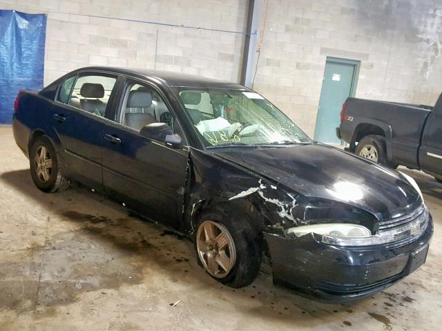 1G1ZT52884F150433 - 2004 CHEVROLET MALIBU LS BLACK photo 1