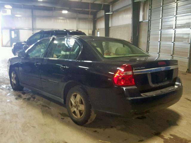 1G1ZT52884F150433 - 2004 CHEVROLET MALIBU LS BLACK photo 3