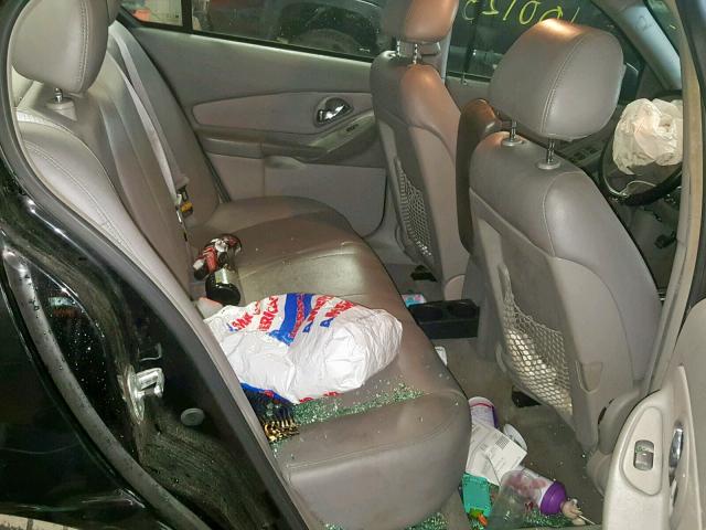 1G1ZT52884F150433 - 2004 CHEVROLET MALIBU LS BLACK photo 6