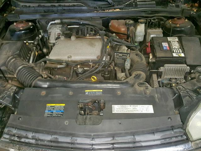 1G1ZT52884F150433 - 2004 CHEVROLET MALIBU LS BLACK photo 7