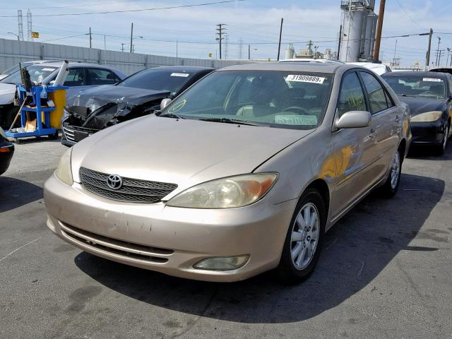 JTDBF32K230151790 - 2003 TOYOTA CAMRY LE BROWN photo 2
