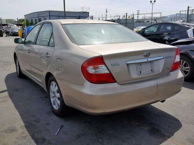 JTDBF32K230151790 - 2003 TOYOTA CAMRY LE BROWN photo 3