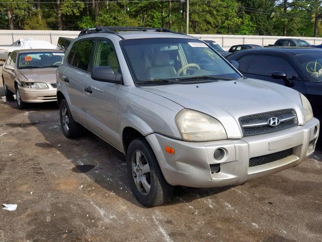 KM8JM12B86U436492 - 2006 HYUNDAI TUCSON GL SILVER photo 1