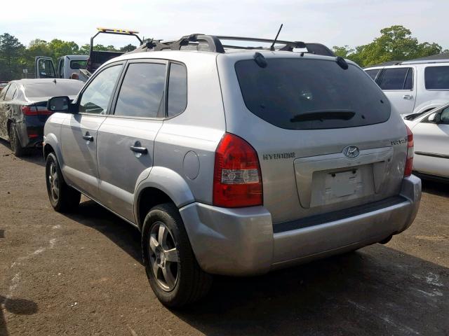 KM8JM12B86U436492 - 2006 HYUNDAI TUCSON GL SILVER photo 3