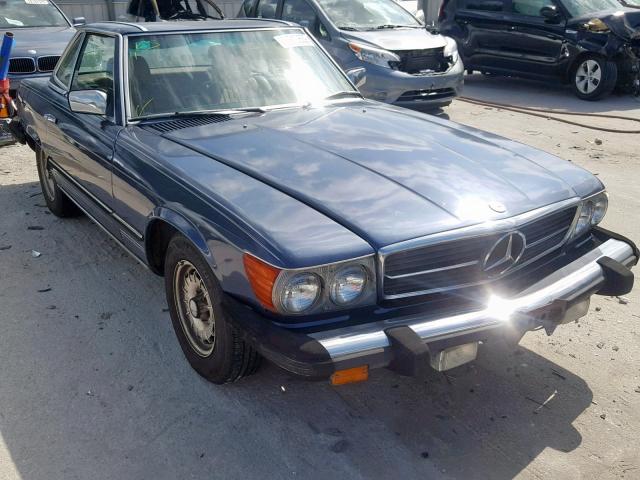 WDBBA45A5EA002907 - 1984 MERCEDES-BENZ 380 SL BLUE photo 1