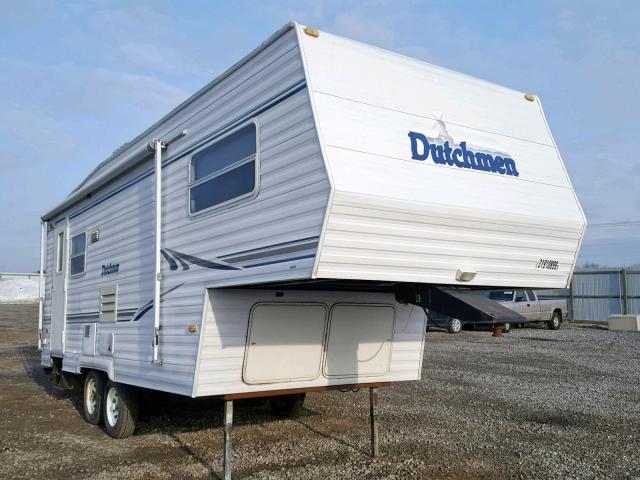 47CF40L26YG501410 - 2000 DUTC 5TH WHEEL WHITE photo 1