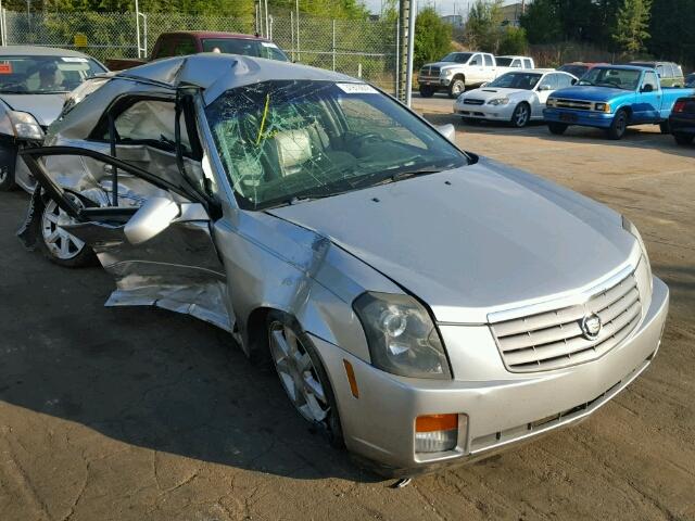 1G6DP567550114746 - 2005 CADILLAC CTS HI FEA SILVER photo 1