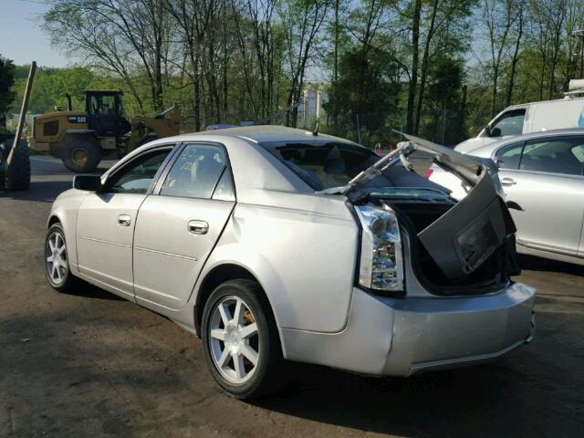 1G6DP567550114746 - 2005 CADILLAC CTS HI FEA SILVER photo 3