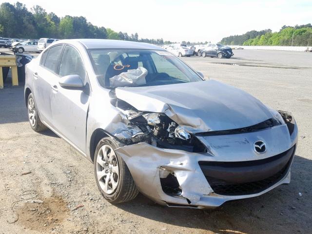 JM1BL1TF8D1832918 - 2013 MAZDA 3 I SILVER photo 1