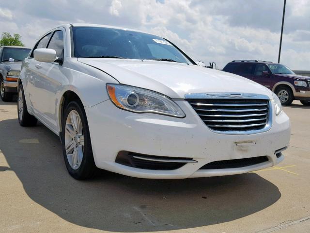 1C3CCBBB6DN688808 - 2013 CHRYSLER 200 TOURIN WHITE photo 1