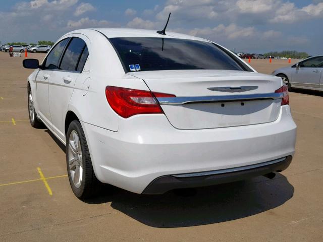 1C3CCBBB6DN688808 - 2013 CHRYSLER 200 TOURIN WHITE photo 3