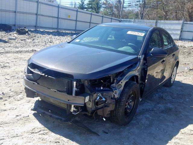 1G1PA5SG5E7459566 - 2014 CHEVROLET CRUZE LS CHARCOAL photo 2