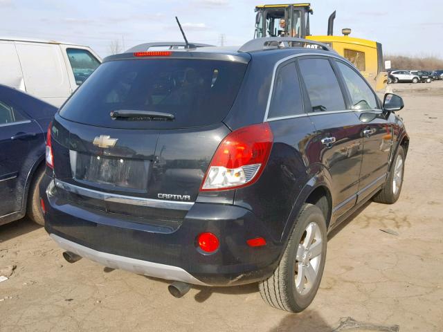 3GNAL3E57CS650269 - 2012 CHEVROLET CAPTIVA SP BLACK photo 4