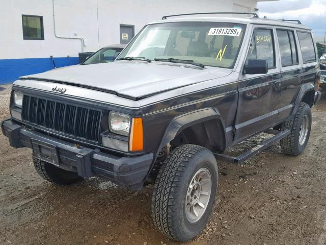 1J4FJ78L0LL116004 - 1990 JEEP CHEROKEE L TWO TONE photo 2