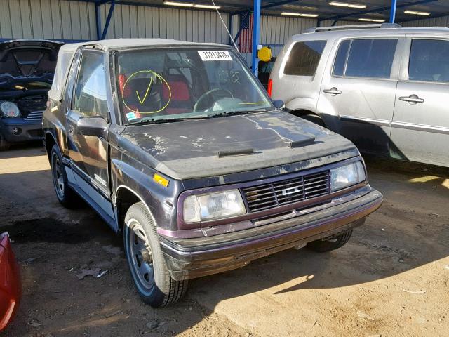 2CNBJ18U2L6209377 - 1990 GEO TRACKER BLACK photo 1