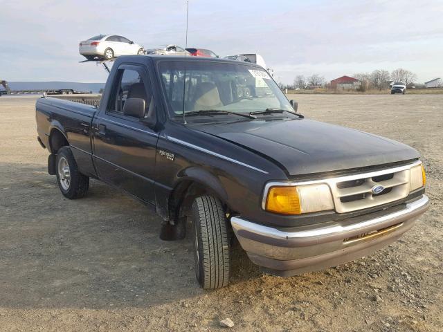 1FTCR10A9TUB50431 - 1996 FORD RANGER BLACK photo 1