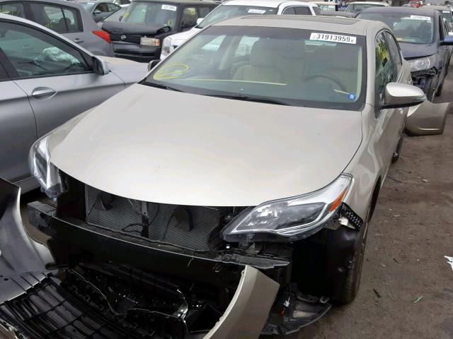 4T1BK1EBXGU234020 - 2016 TOYOTA AVALON XLE GOLD photo 2