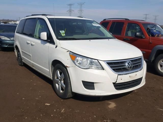 2V8HW34169R500483 - 2009 VOLKSWAGEN ROUTAN SE WHITE photo 1