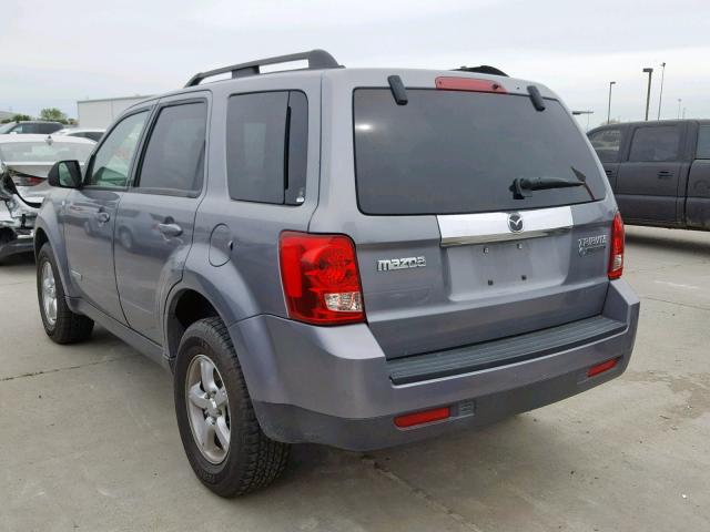 4F2CZ49HX8KM11859 - 2008 MAZDA TRIBUTE HY GRAY photo 3