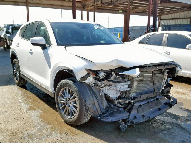 JM3KFABM1J0302242 - 2018 MAZDA CX-5 SPORT WHITE photo 1