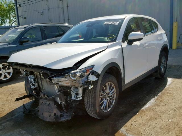 JM3KFABM1J0302242 - 2018 MAZDA CX-5 SPORT WHITE photo 2