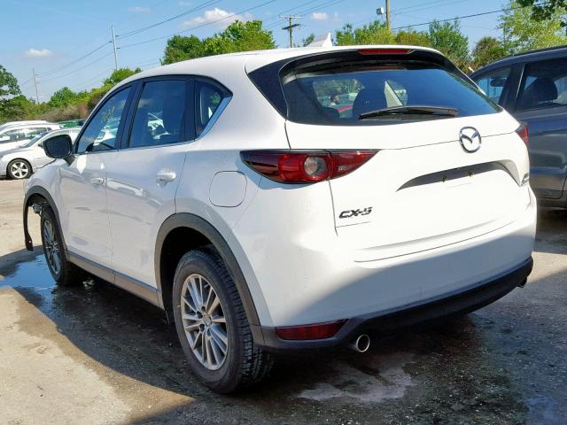 JM3KFABM1J0302242 - 2018 MAZDA CX-5 SPORT WHITE photo 3