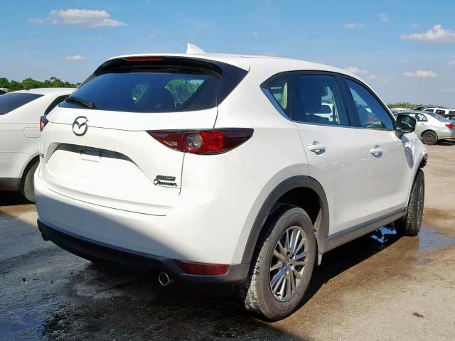 JM3KFABM1J0302242 - 2018 MAZDA CX-5 SPORT WHITE photo 4