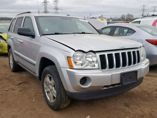 1J8GR48K97C500466 - 2007 JEEP GRAND CHER SILVER photo 1