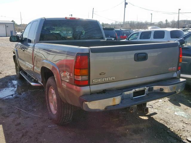 2GTEK19B861325924 - 2006 GMC NEW SIERRA GRAY photo 3